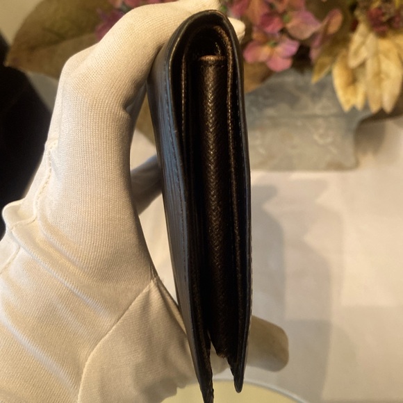 Louis Vuitton Epi Black Marco Wallet-#6 - Picture 8 of 11